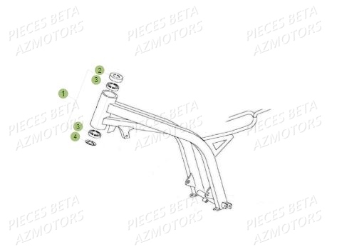 Chassis BETA Pièces BETA REV 80 - (2017)