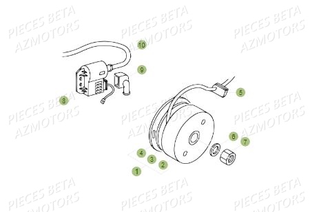 Allumage BETA Pièces BETA REV 80 - (2019)