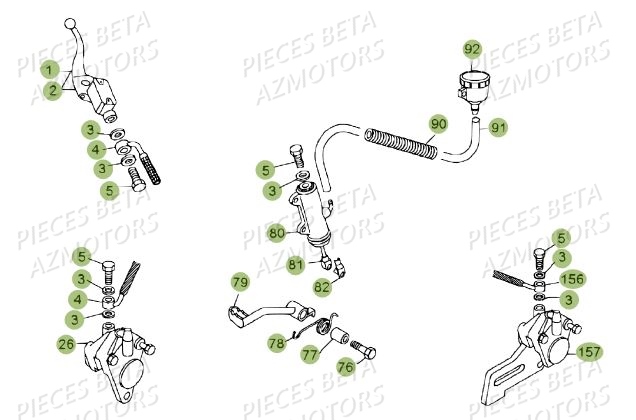 FREINS AZMOTORS REV 80 JUNIOR 09