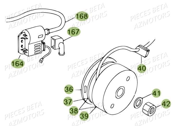 ALLUMAGE AZMOTORS REV 80 JUNIOR 13