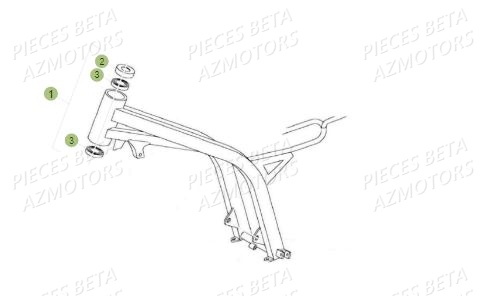 Chassis BETA Pièces BETA REV 80 JUNIOR - (2015)
