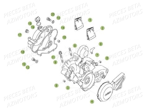Carter BETA Pièces BETA REV 80 JUNIOR - (2018)