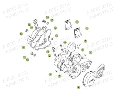 Carter BETA Pièces BETA REV 80 JUNIOR - (2019)