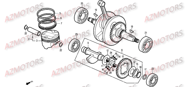 VILEBREQUIN pour ROADSPORT 125