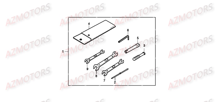 OUTILS DAELIM ROADWIN 125 I