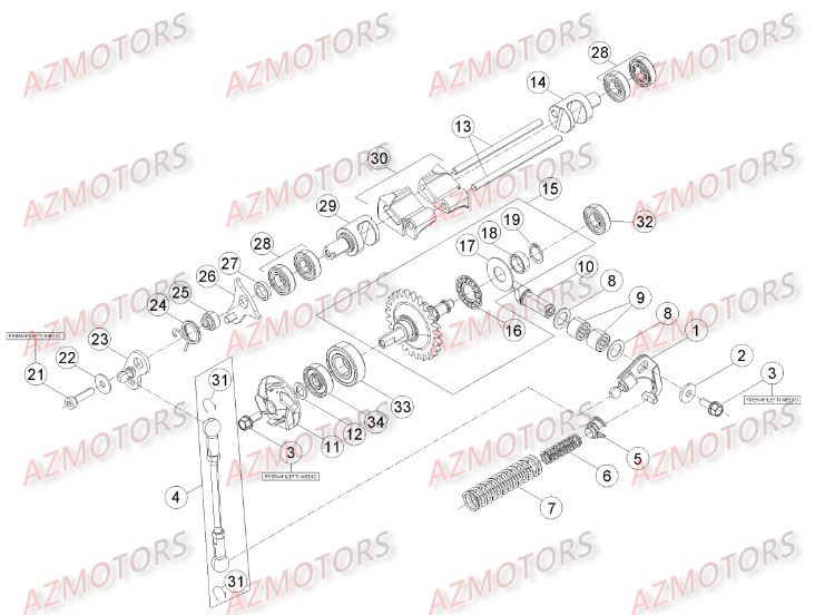 INSTALLATION DE REFROIDISSEMENT pour RR-250-2T-16