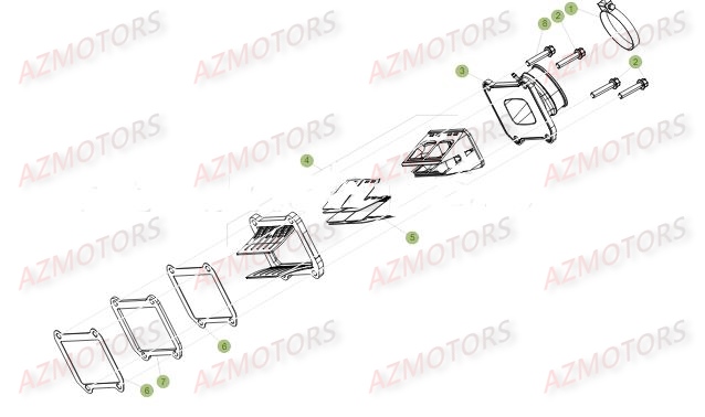 CLAPETS BETA RR 250 2T 17