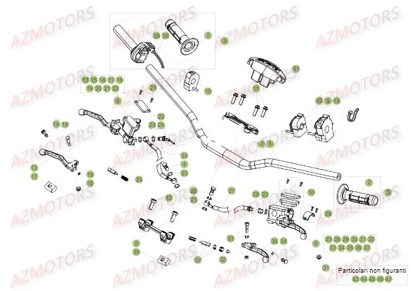 GUIDON A PARTIR DU No 100035 A 149999 pour RR-250-2T-17