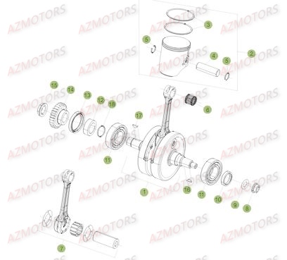 VILEBREQUIN pour RR-250-2T-17