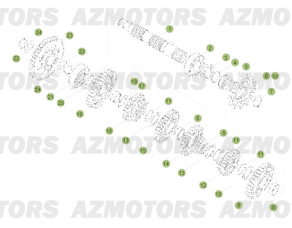 BOITE A VITESSES 2 BETA RR 2T 250 13