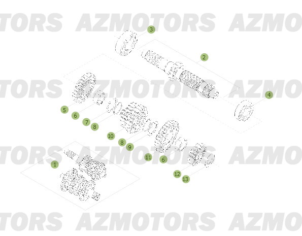 Boite A Vitesses BETA Pièces BETA RR 2T 250 - (2013)