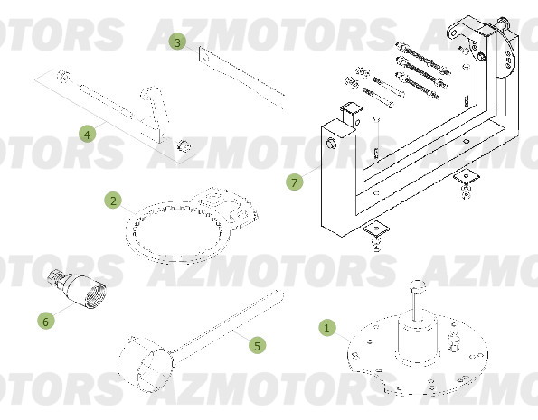 Outillage Special BETA Pièces BETA RR 2T 250 - (2013)