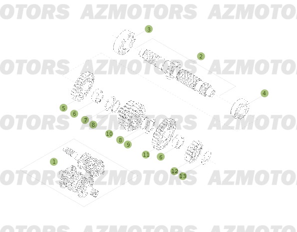 Boite A Vitesses BETA Pièces BETA RR 2T 250 - (2014)
