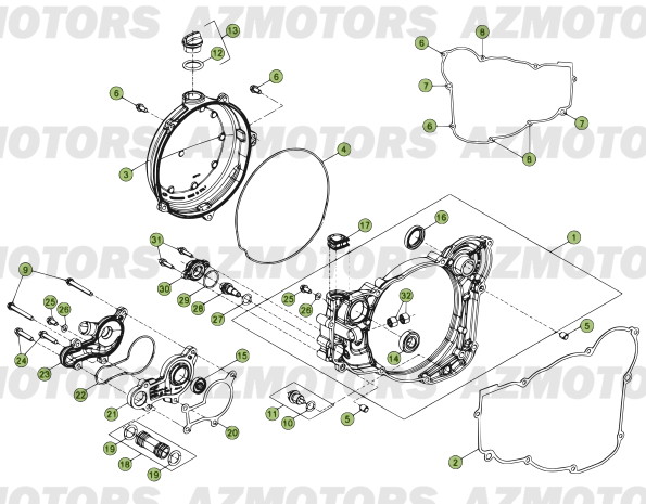 Carter No Serie 600248 A 699999 BETA Pièces BETA RR 2T 250 - (2014)