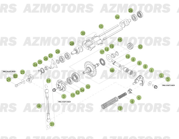 Installation De Refroidissement BETA Pièces BETA RR 2T 250 - (2014)