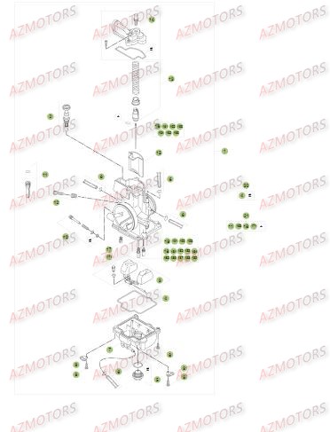 CARBURATEUR BETA RR 2T 250 15