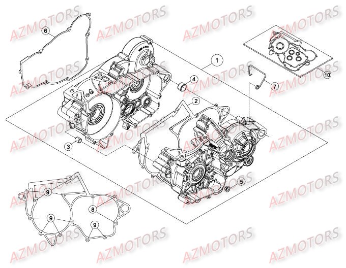 Carter BETA Pieces BETA RR 2T 250 - (2015)