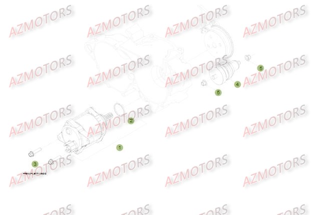 Demarrage Electrique BETA Pieces BETA RR 2T 250 - (2015)