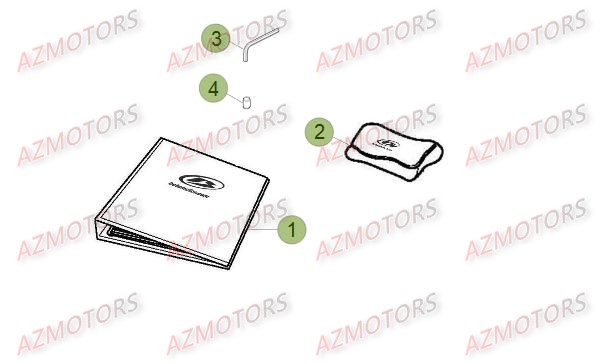 Outillage Special 2 BETA Pieces BETA RR 2T 250 - (2015)