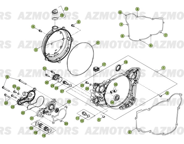 Carter Du No Serie 750000 A 759999 BETA Pièces BETA RR 2T 300 - (2013)
