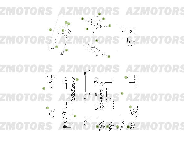 FOURCHE Du No serie 700573 a 700676 BETA RR 2T 300 13