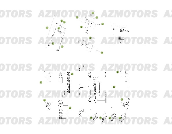 Fourche Du No Serie 750000 A 759999 BETA Pièces BETA RR 2T 300 - (2013)