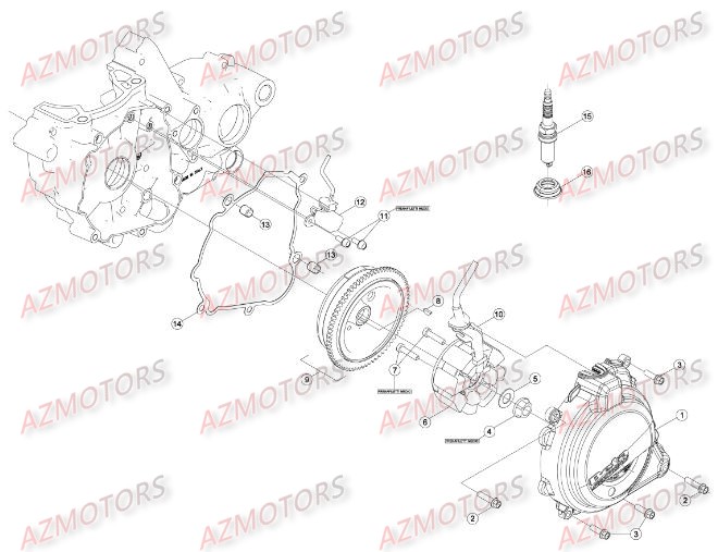 Allumage BETA Pieces BETA RR 2T 300 - (2015)