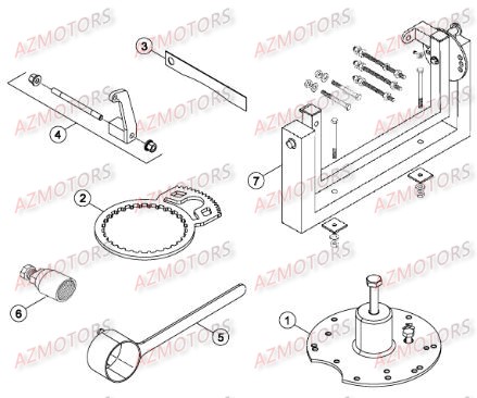 Outils BETA Pieces BETA RR 2T 300 - (2015)