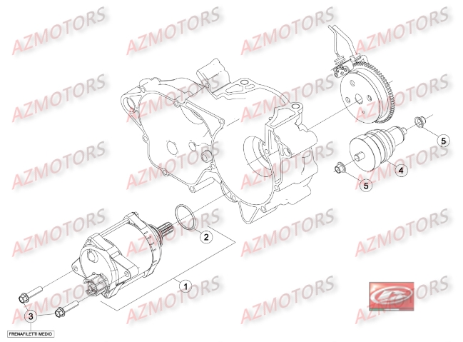 Demarrage Electrique BETA Pieces BETA RR 2T 300 - (2016)