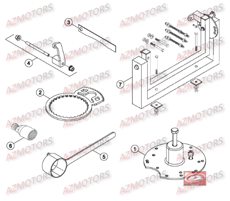 Outillage Special BETA Pieces BETA RR 2T 300 - (2016)