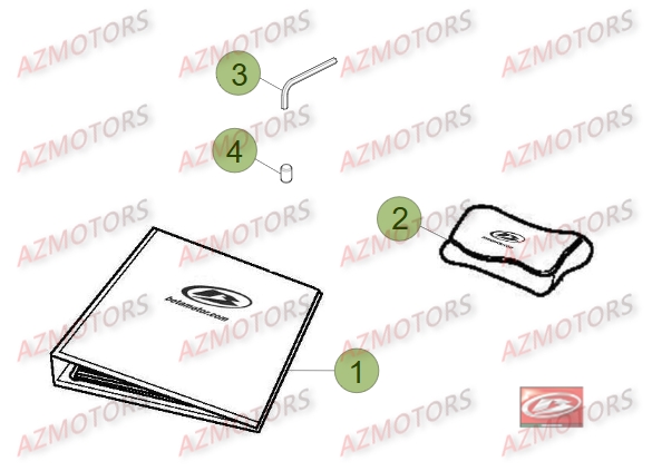 Outillage Special 2 BETA Pieces BETA RR 2T 300 - (2016)