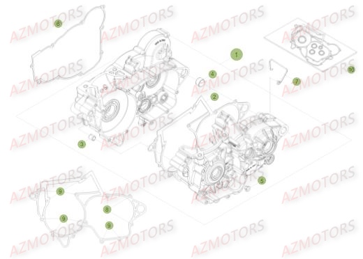 Carter Embrayage BETA Pieces BETA RR 2T 300 - (2017)