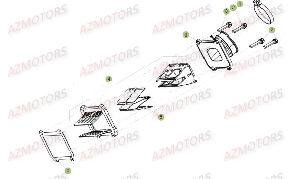 Clapets BETA Pieces BETA RR 2T 300 - (2017)