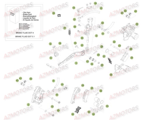 FREINS pour RR-300-2T-17