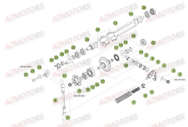 Installation De Refroidissement BETA Pieces BETA RR 2T 300 - (2017)