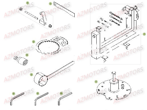 OUTILS BETA RR 300 2T 17