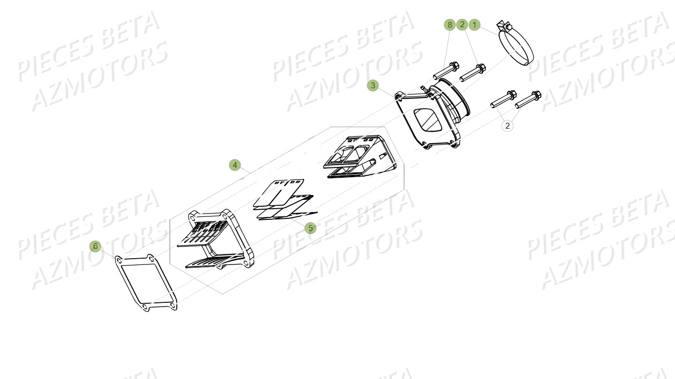 Clapets BETA Pieces BETA RR 2T 300 - (2018)