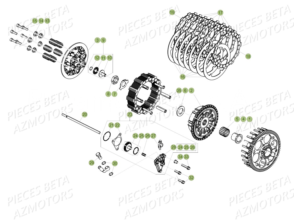 CRABOT TIGE CORPS EMBRAYAGEC COMPL. BETA
BETA
pièces dorigine BETA vues Eclatees des motos cross et enduro et trial, recherche simplifie piece origine beta sur catalogue