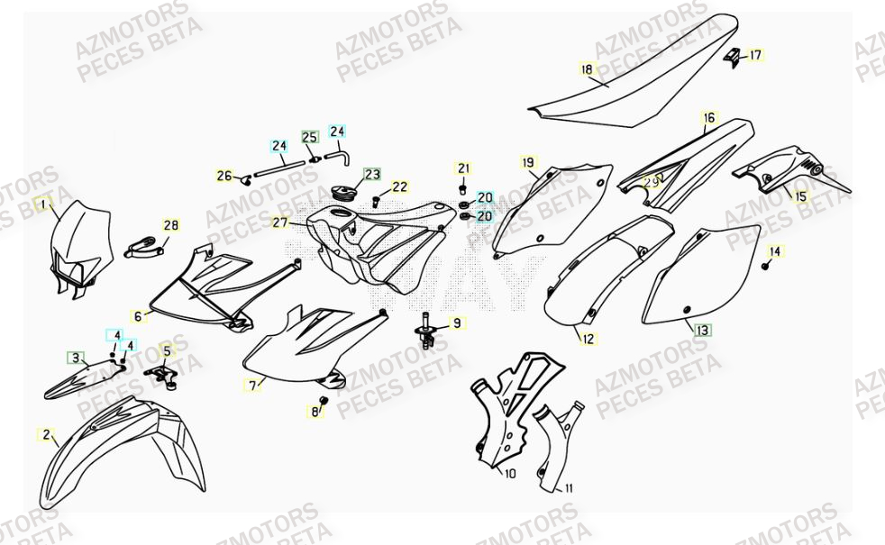 CARENAGE pour RR-4T-07