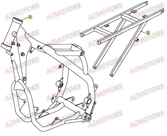 CHASSIS BETA RR 4T 08 450
