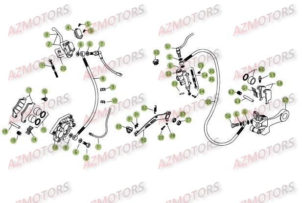 FREINS pour RR-4T-08