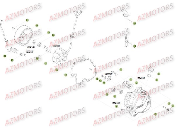 ALLUMAGE BETA Pièces BETA RR 4T 350 - [2012]