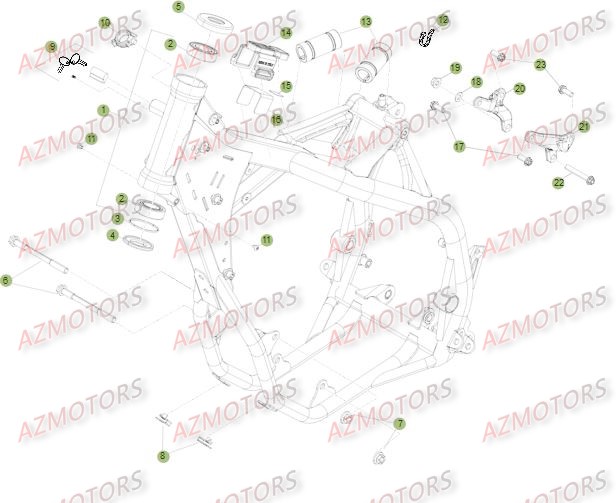 CHASSIS pour RR-4T-12