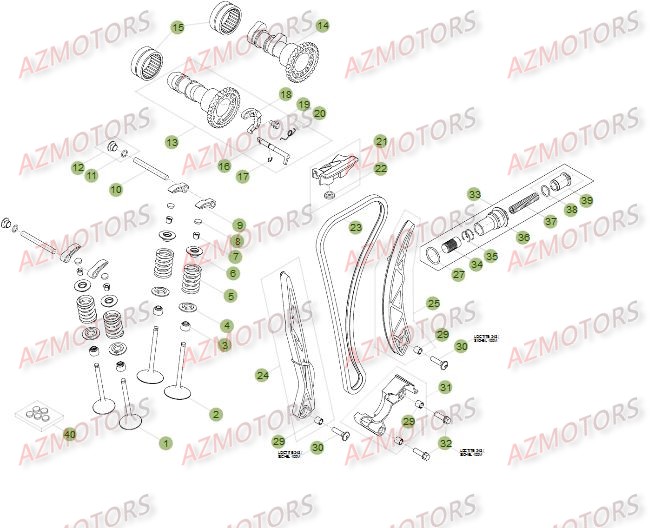 BOUCHON FILTRE HUILE BETA pour CYLINDRE - CULASSE - DISTRIBUTION 2 de RR-4T-12
