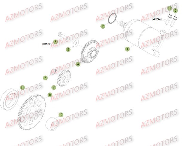 DEMARRAGE ELECTRIQUE BETA RR 4T 12