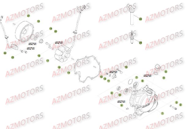 ALLUMAGE pour RR-4T-350-14