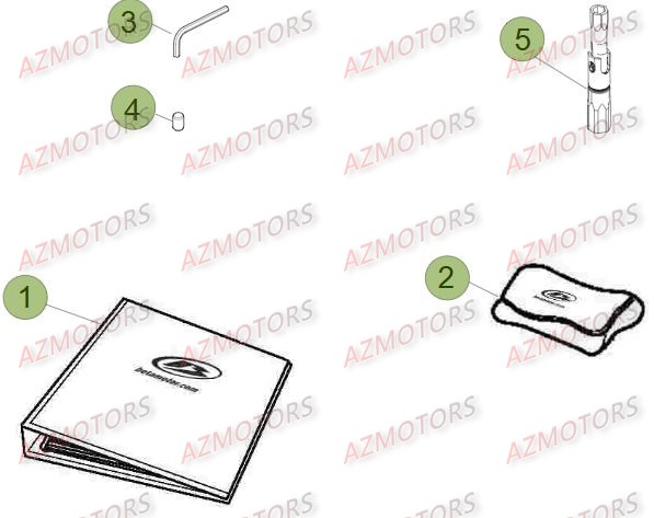 Outillage Special 2 BETA Pièces Beta RR 4T 350 Enduro - 2014
