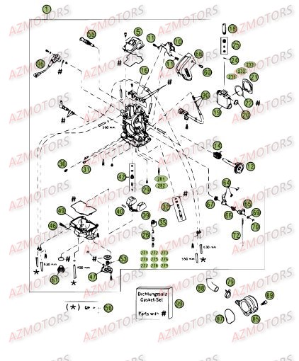 CARBURATEUR BETA Pièces BETA RR 4T 400 - [2009]