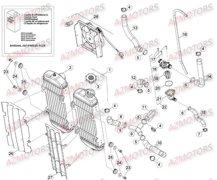 INSTALLATION DE REFROIDISSEMENT 2 pour RR-4T-400-10