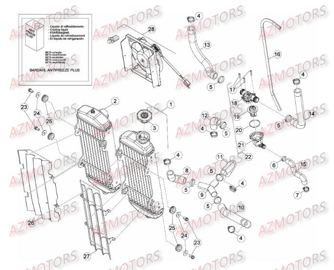 INSTALLATION DE REFROIDISSEMENT 2 pour RR-4T-400-12